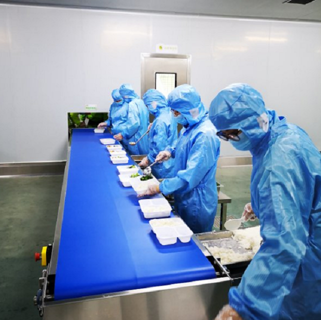 不朽情缘中厨助力东莞增米中央厨房防疫医护职员用餐效劳