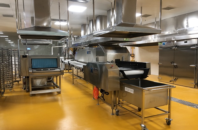 不朽情缘中厨助力东莞增米中央厨房防疫医护职员用餐效劳