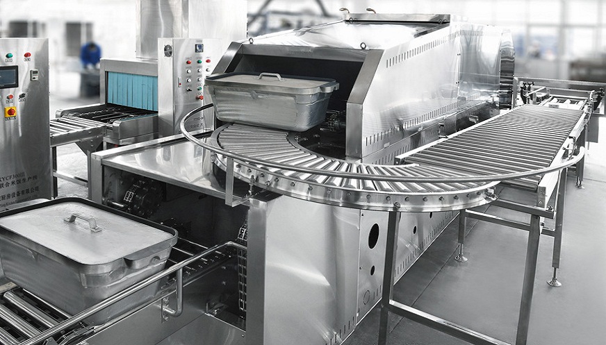 600机械手全自动米饭生产线