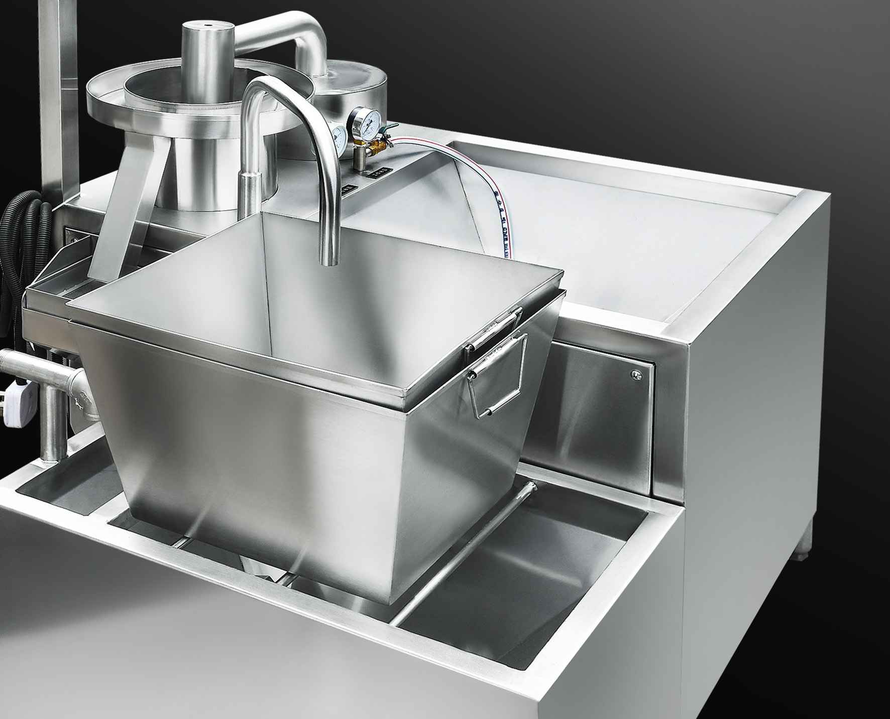 自动除杂式洗米机