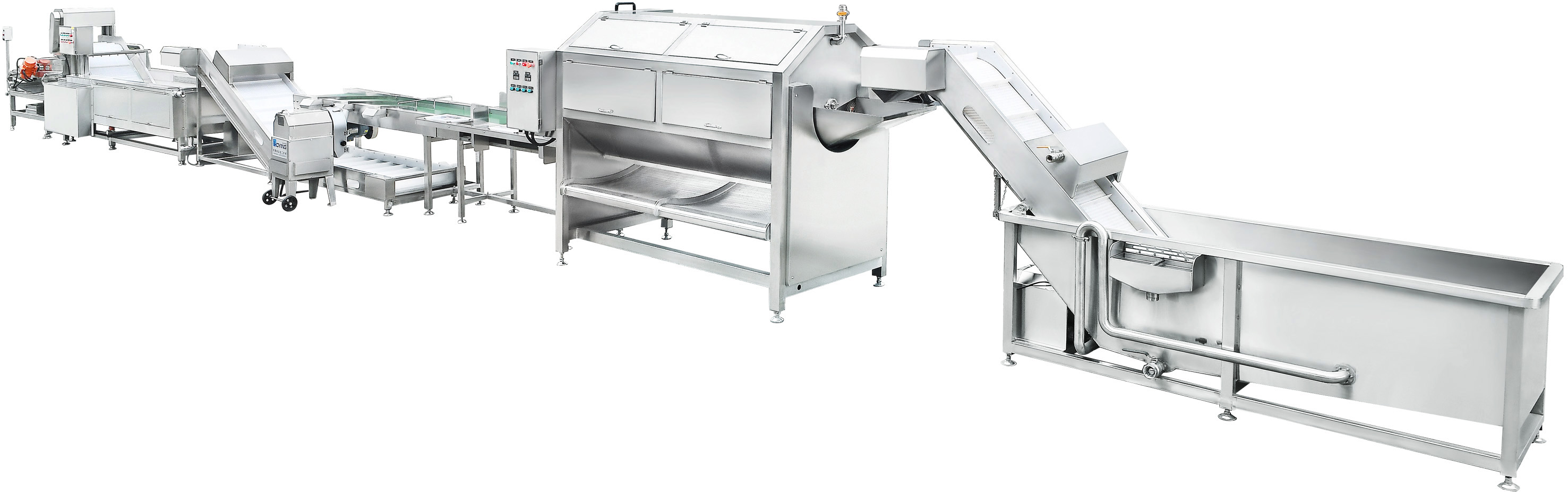 大型全自动一连式根茎类洗濯加工线（全品类）