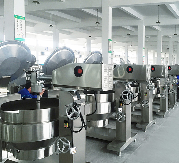 浙江工商大学食堂中央厨房自动洗碗机-不朽情缘中央厨房装备浙江案例