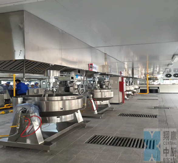 广州七十二街后勤加工中心-不朽情缘中央厨房装备广东案例