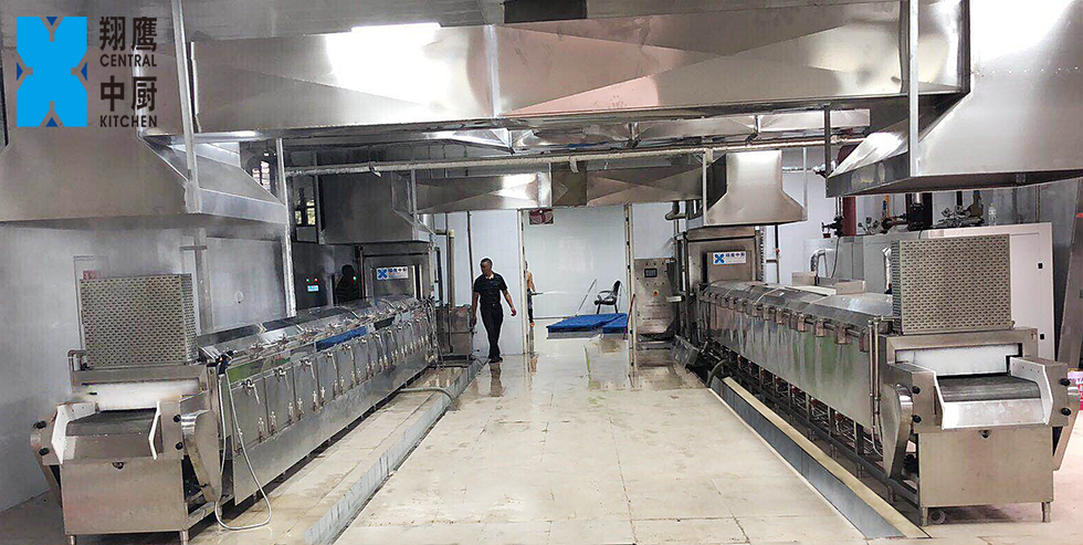 全自动蒸汽米饭线