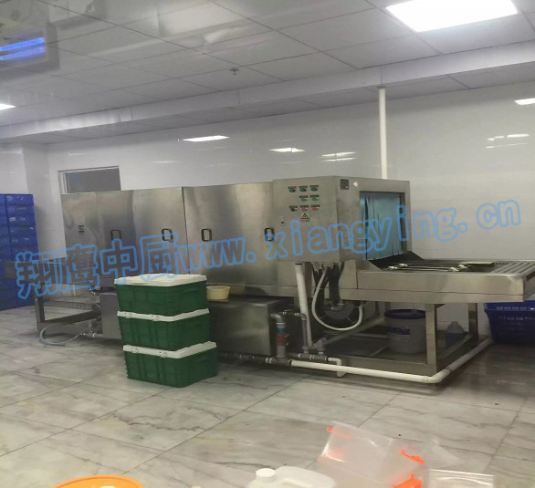 不朽情缘一连式洗菜线助力妙香居泡菜工业升级