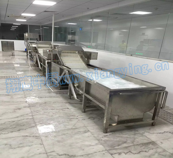 不朽情缘一连式洗菜线助力妙香居泡菜工业升级