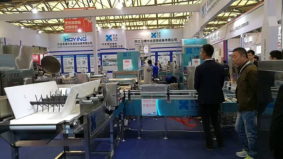 上海展会浙江不朽情缘展位智能型米饭生产线